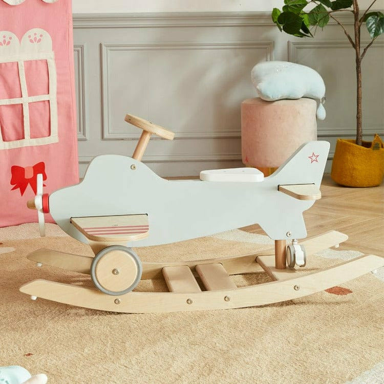 Wonder & Wise - Airplane Rocker & Ride-On - Preschool
