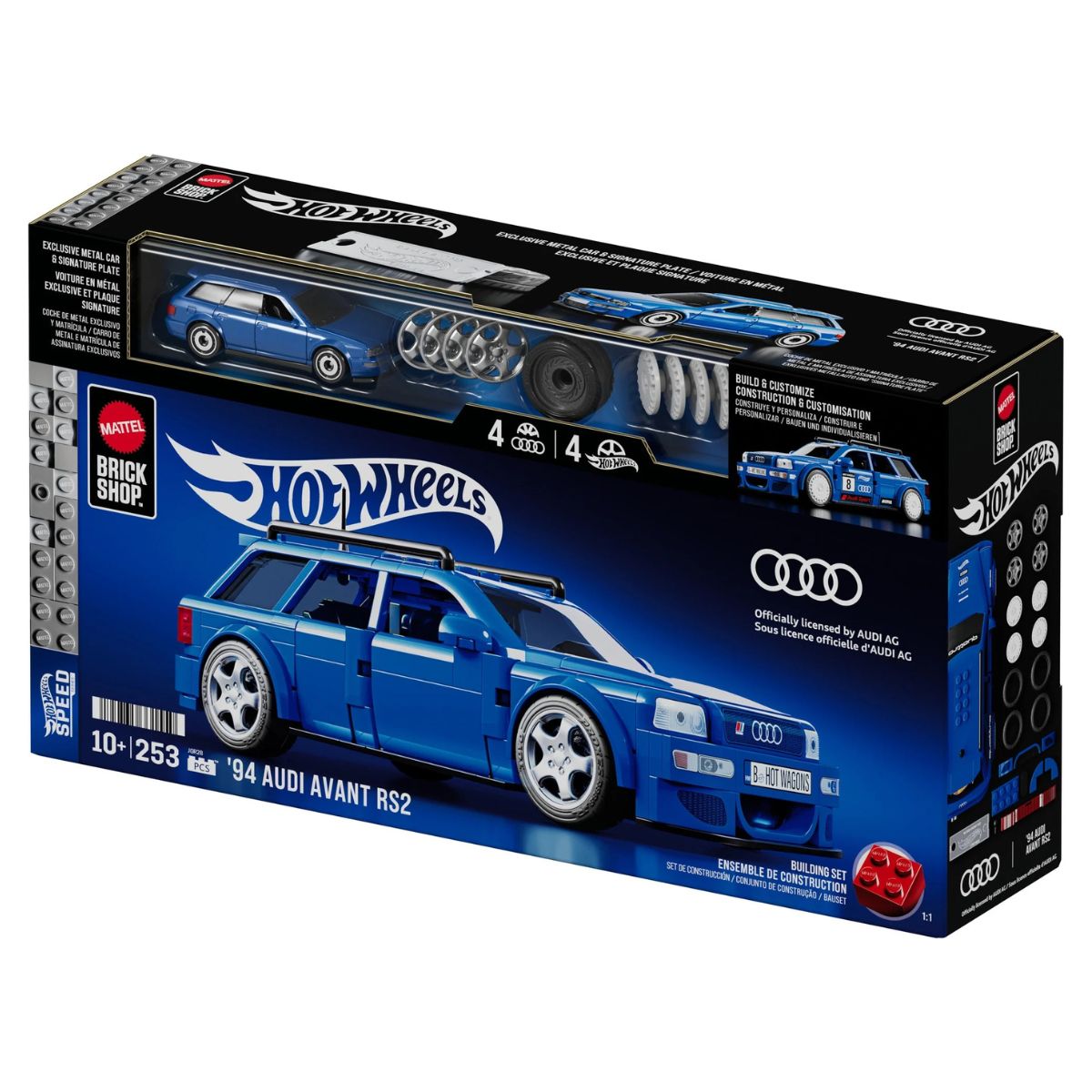 Hot Wheels - Mattel Brick Shop Hot Wheels ’94 Audi Avant RS2 - Vehicles