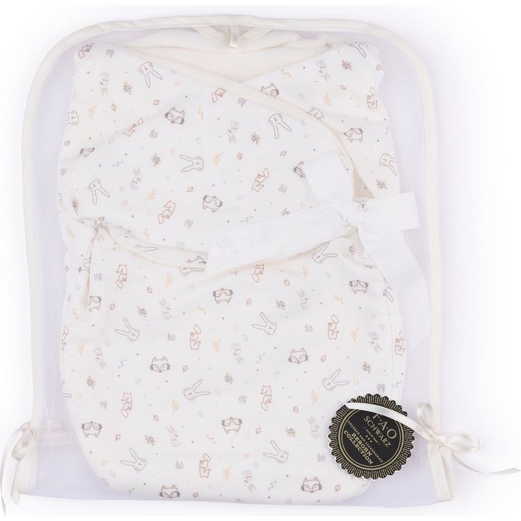 FAO Schwarz - My FAO Doll Swaddle - Woodland Forest - My FAO Doll