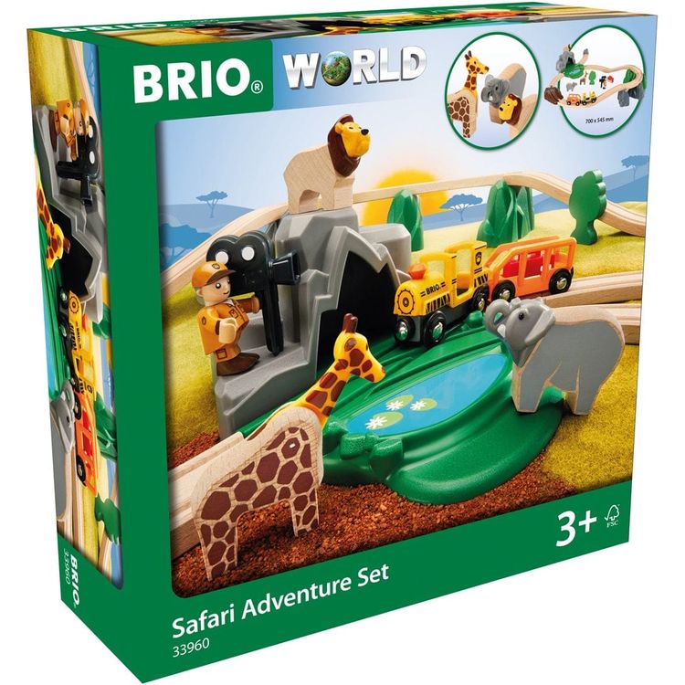 Brio - Safari Adventure Set - Preschool