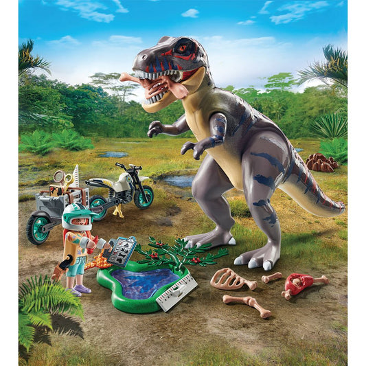 Playmobil - T-Rex Hunt Playset - Preschool