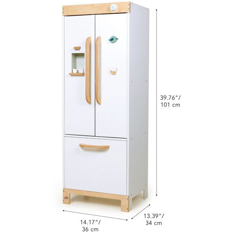 Tender Leaf Toys - Wooden Pretend Play Refrigerator - Preschool