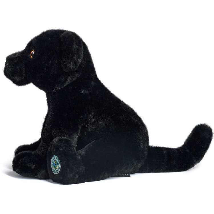 FAO Schwarz - 10" Planet Love Recycled Bottle Toy Plush Black Panther - Plush