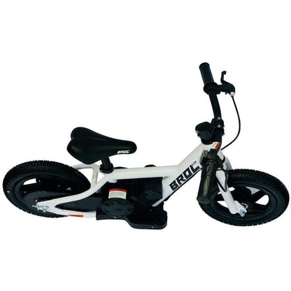 Best Ride on Cars - 12" Electric Bike - White - Outdoor