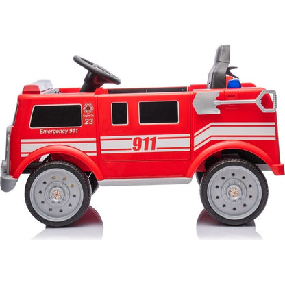 Freddo - 12V Freddo Firetruck 1-Seater Ride On - Outdoor