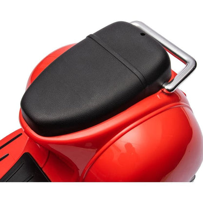 Freddo - 12V Vespa Electric Ride-On Scooter - Red - Outdoor