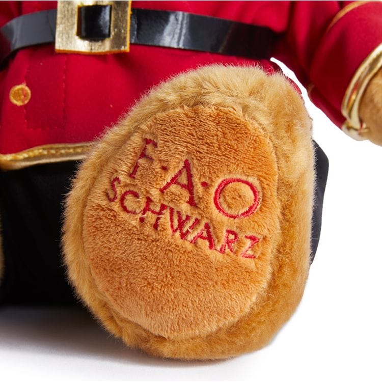 FAO Schwarz - 16" Toy Soldier Plush Bear - Plush