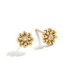 Minibar by BaubleBar - 18K Gold Just For Fun Flower Earrings - Trend Accessories