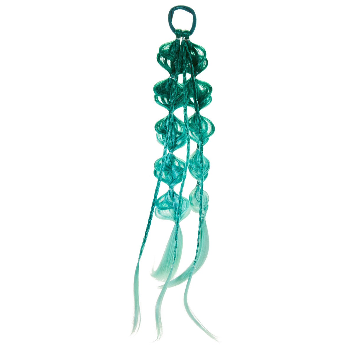 FAO Schwarz - 20” Wrap Ponytail Hair Extension – Teal Gem - Fashion Activity and Roleplay