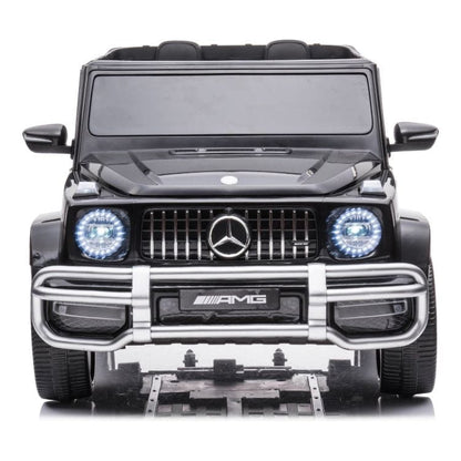 Freddo - 24V 4x4 Mercedes Benz G63 AMG 2 Seater Ride On Car - Black - Outdoor