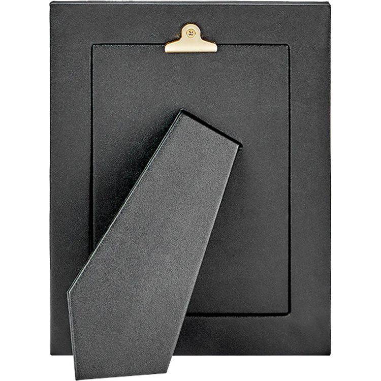 Graphic Image - 5" x 7" Leather Studio Frame - White - Trend Accessories