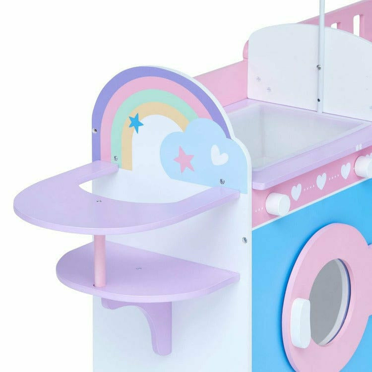 Teamson Kids - 6 in 1 Baby Doll Changing Station with Storage - Dolls