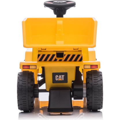 Freddo - 6V CAT Dump Truck 1-Seater Ride On Toy - Outdoor