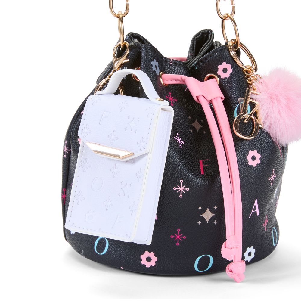 FAO Schwarz - 7th Ave. Mini Pouch Bag Charm - Fashion Activity and Roleplay