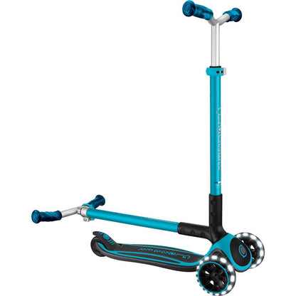 Globber - Ace Lights Scooter - Aqua - Outdoor
