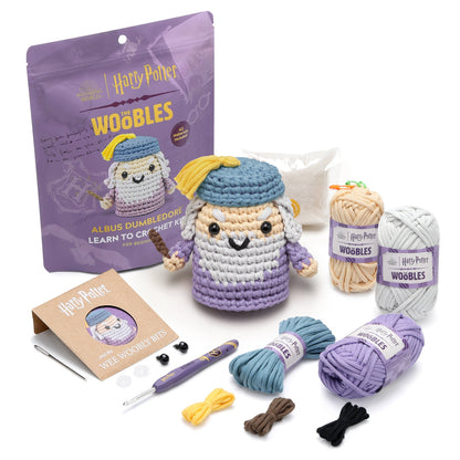 The Woobles - Albus Dumbledore™ Learn to Crochet Kit - Creativity