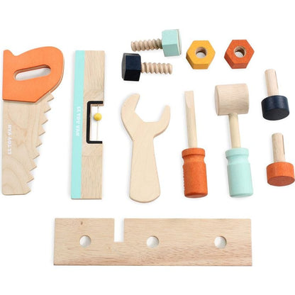 Le Toy Van - Alex’s Toy Work Bench with 11 Accessories - Preschool