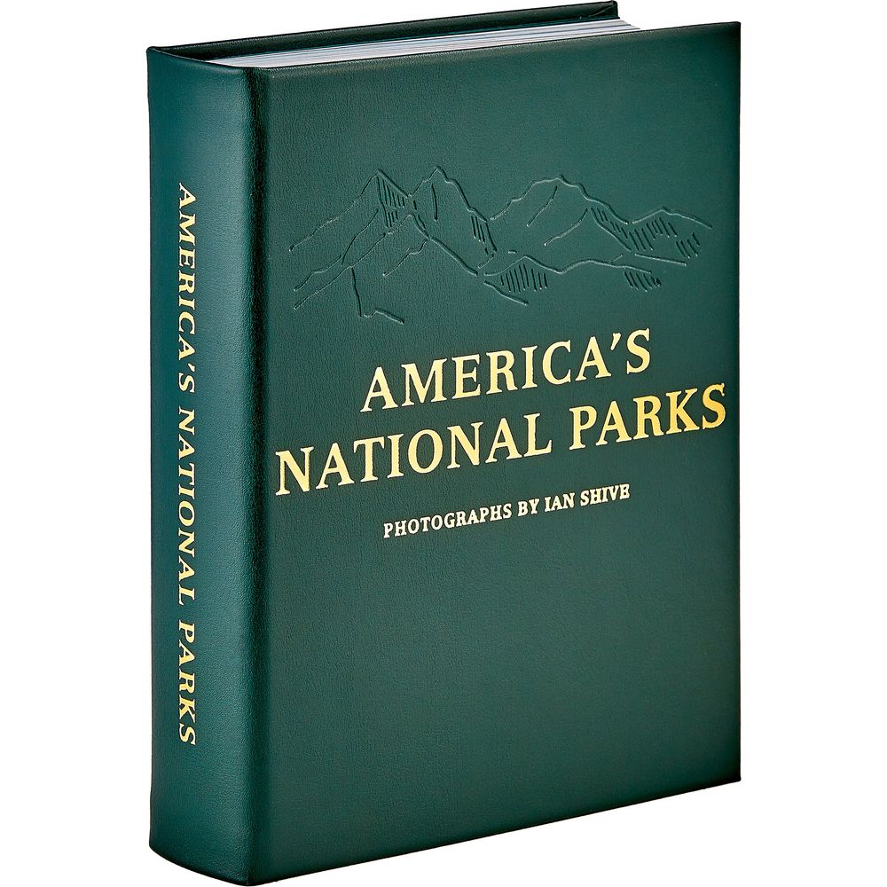 Graphic Image - America's National Parks Book Leather Edition - Books