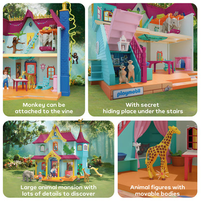 Playmobil - Animal Mansion Playset - Preschool