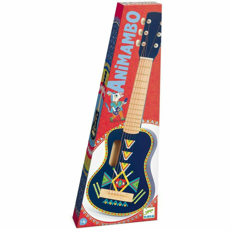 Djeco - Animambo Wooden Guitar - Preschool