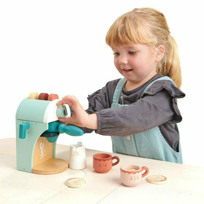 Tender Leaf Toys - Babyccino Maker Wooden Toy - Preschool