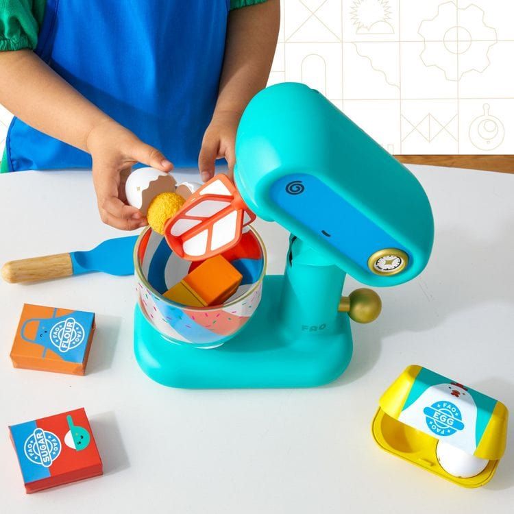 FAO Schwarz - Best Baker Pretend Mixer Playset - Preschool