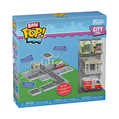Funko - Bitty Pop! Bitty City, City Pack 1 - World of Funko