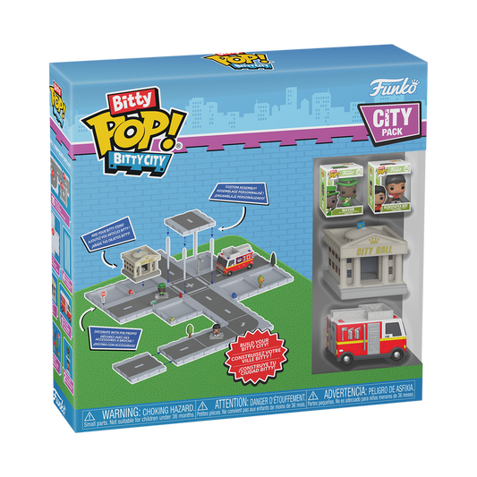 Funko - Bitty Pop! Bitty City, City Pack 1 - World of Funko