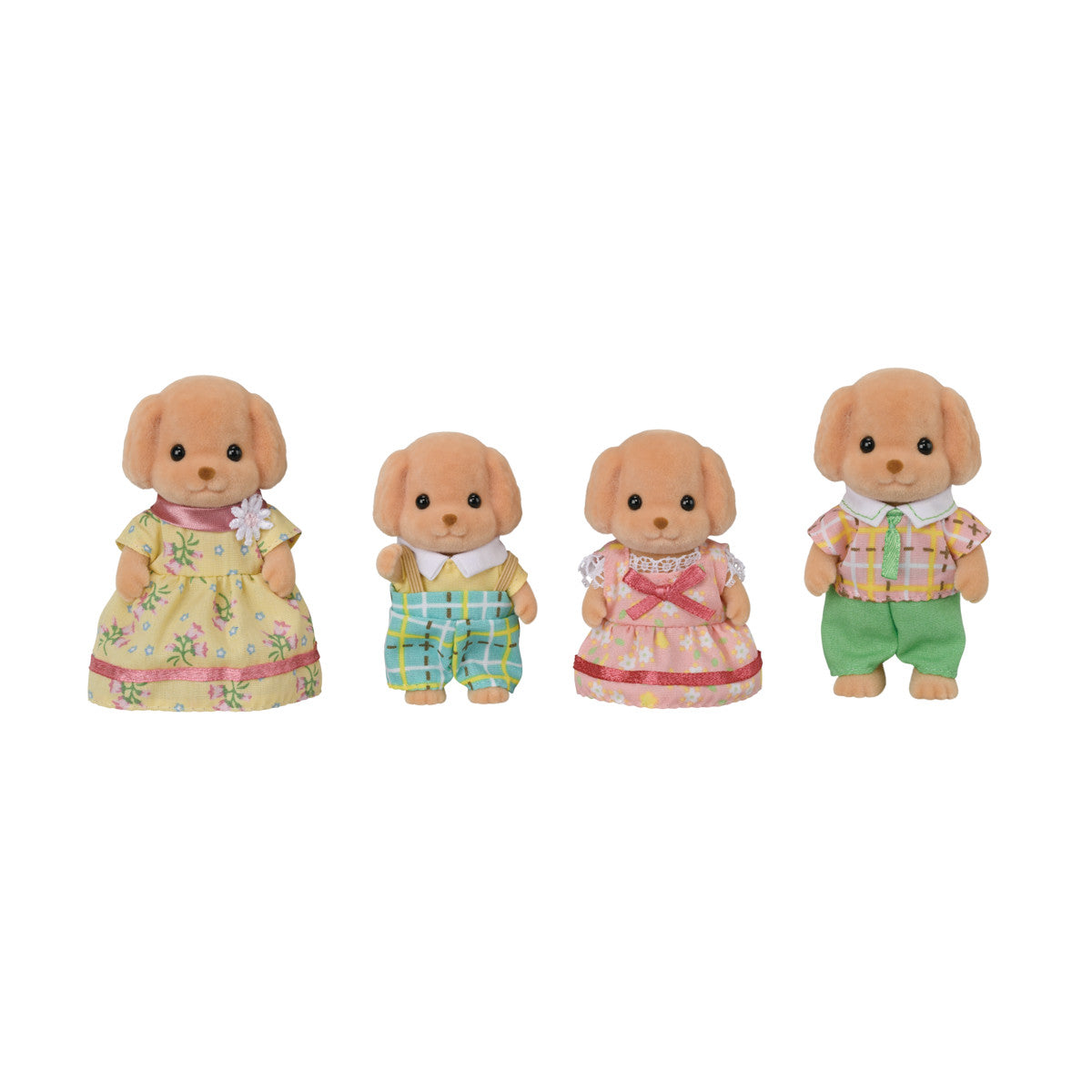 Calico Critters - Calico Critters Toy Poodle Family Collectible Doll Figures - Collectibles