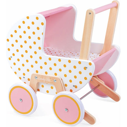Janod - Candy Chic Doll Stroller - Dolls