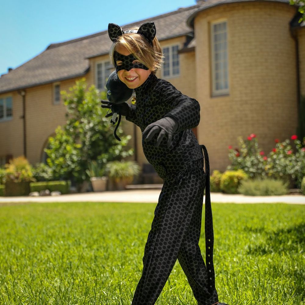 Miraculous - Cat Noir Child Dress Up - Size 7/8 Years - Dress up