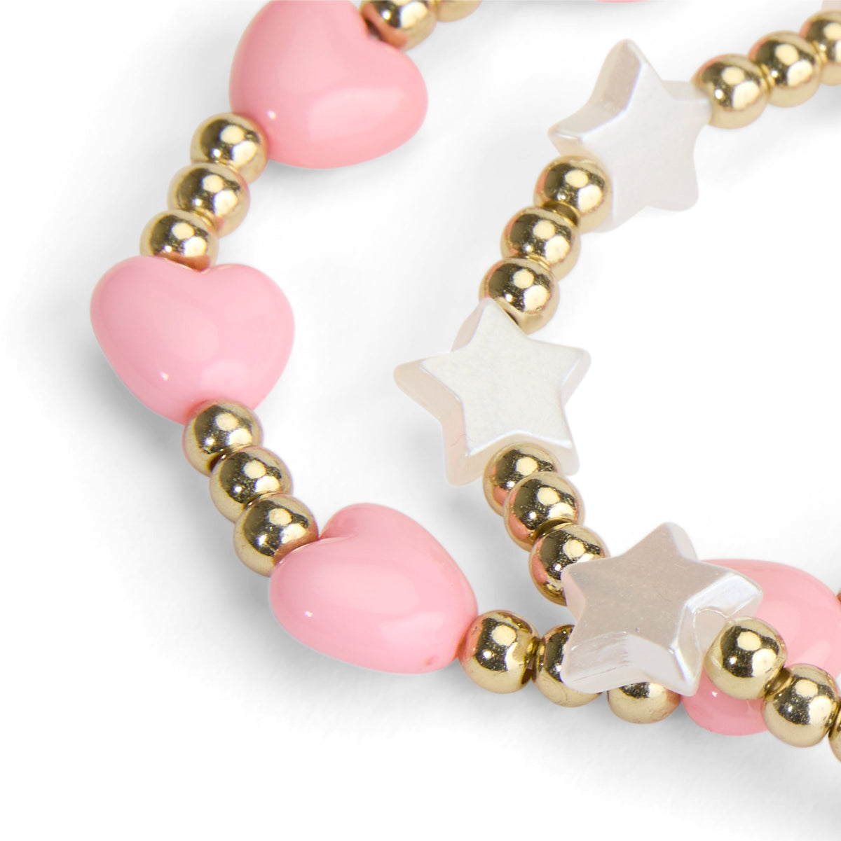FAO Schwarz - Charm Squad Hearts & Stars Bracelet Set - Fashion Activity and Roleplay