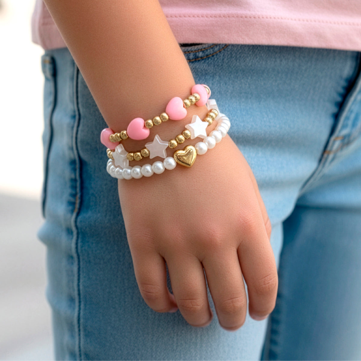 FAO Schwarz - Charm Squad Pearl Bracelet - Fashion Activity and Roleplay