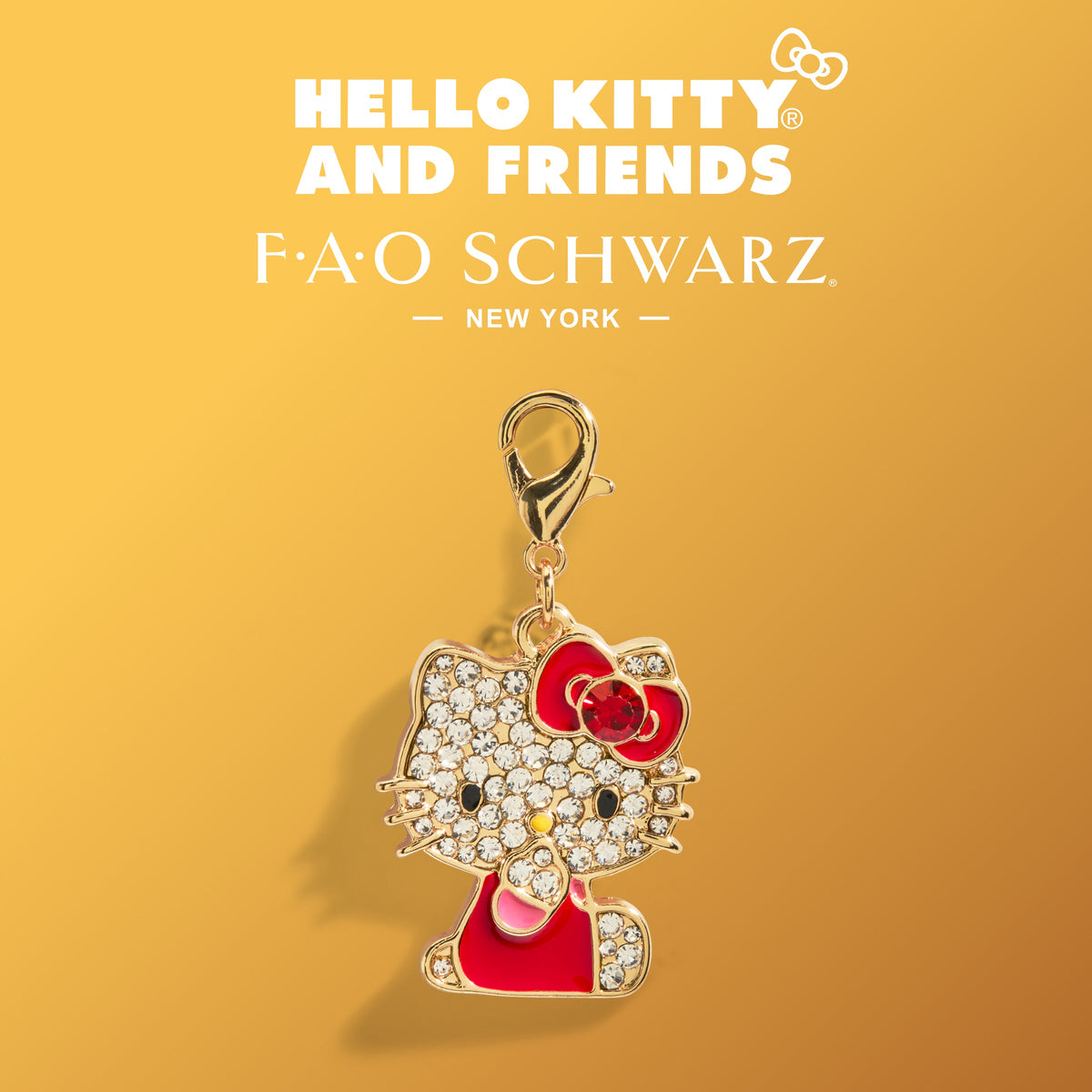 FAO Schwarz - Charm Squad Sanrio Hello Kitty Charm - Collectibles
