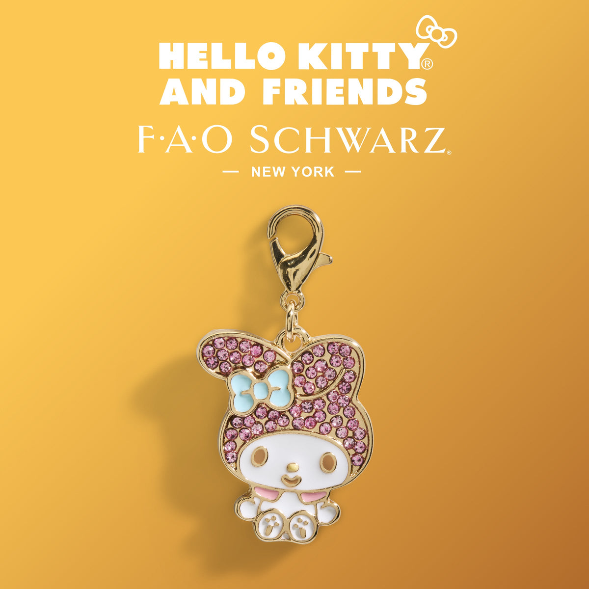 FAO Schwarz - Charm Squad Sanrio My Melody Charm - Collectibles