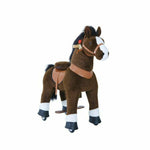 PonyCycle, Inc. - Chocolate Brown Model U Ride-On Horse - 3-4 Years - Plush