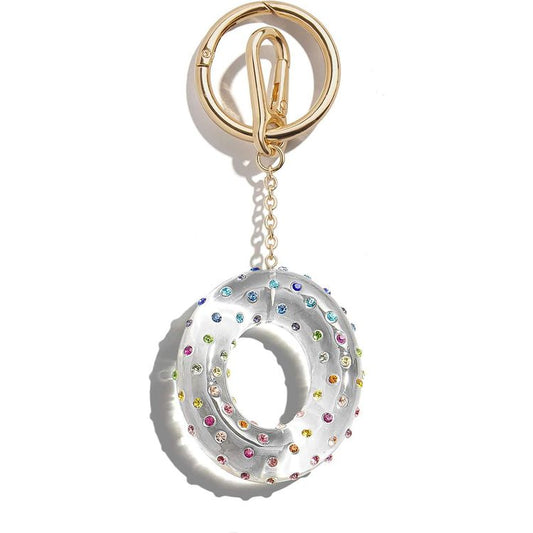 Minibar by BaubleBar - Confetti Initial Bag Charm - O - Trend Accessories