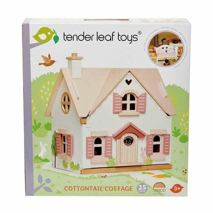 Tender Leaf Toys - Cottontail Cottage Dollhouse - Preschool