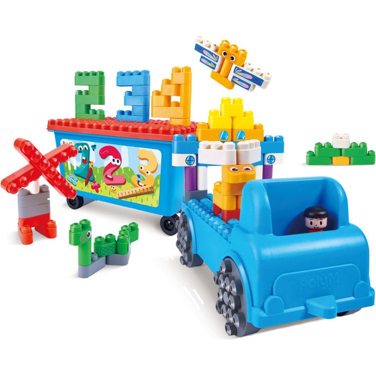 Hape - Count and Play Tow Truck - STEM