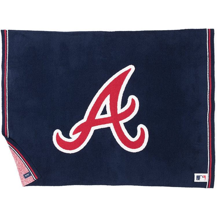 Barefoot Dreams - CozyChic Atlanta Braves Throw Blanket - Trend Accessories