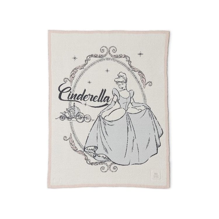 Barefoot Dreams - CozyChic Disney Cinderella Blanket - Trend Accessories