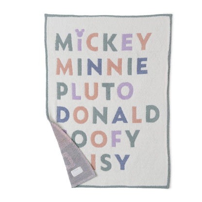 Barefoot Dreams - CozyChic Disney Mickey and Friends Stroller Blanket - Infants