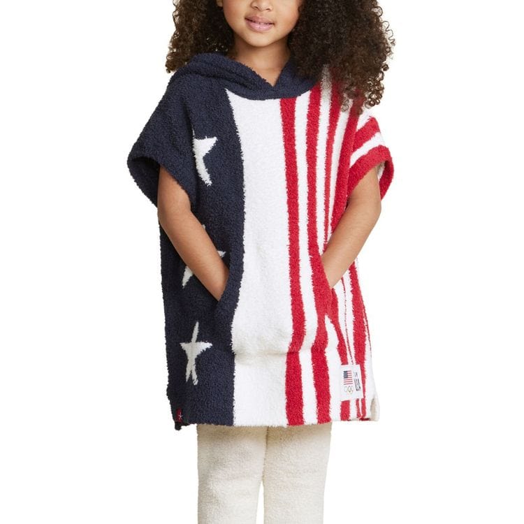 Barefoot Dreams - CozyChic Team USA Stars and Stripes Toddler Cozy - Trend Accessories