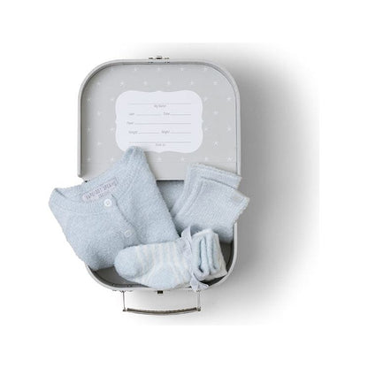 Barefoot Dreams - Cozychic Lite Classic Newborn Set - Blue - Infants
