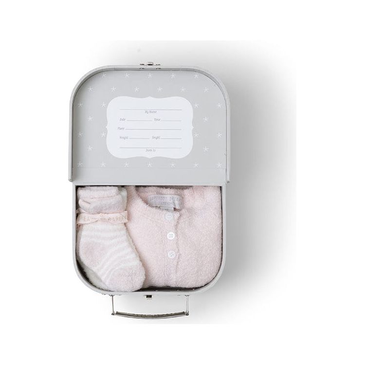 Barefoot Dreams - Cozychic Lite Girls Heirloom Newborn Set - Pink - Infants