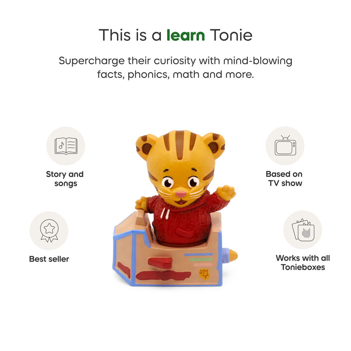 Tonies - Daniel Tiger's Neighborhood Tonie - Electronics