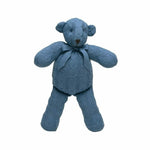 Rian Tricot - Dark Blue Cable Knit Plush Teddy Bear - Plush