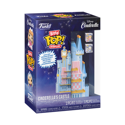 Funko - Disney Bitty Pop! Display Cinderella's Castle - World of Funko