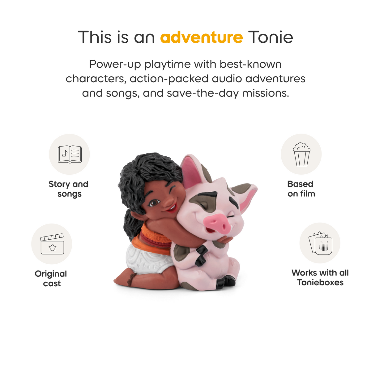 Tonies - Disney Moana 2 - Simea Tonie - Electronics