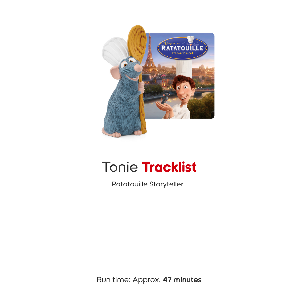 Tonies - Disney & Pixar Ratatouille Tonie - Electronics